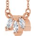 Three-Stone Necklace or Center