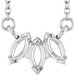 Three-Stone Necklace or Center