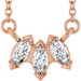 Three-Stone Necklace or Center