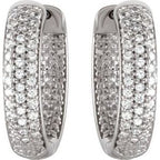 Inside-Outside Huggie Hoop Earrings