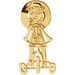 Little Red Tricycle Lapel Pin