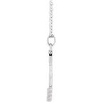Tennis Racket Necklace or Pendant