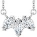 Three-Stone Necklace or Center