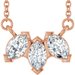 Three-Stone Necklace or Center