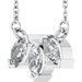 Three-Stone Necklace or Center