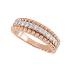 Beaded Anniversary Band