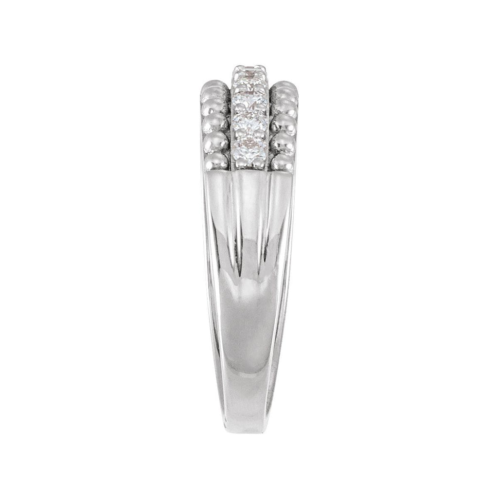 Beaded Anniversary Band