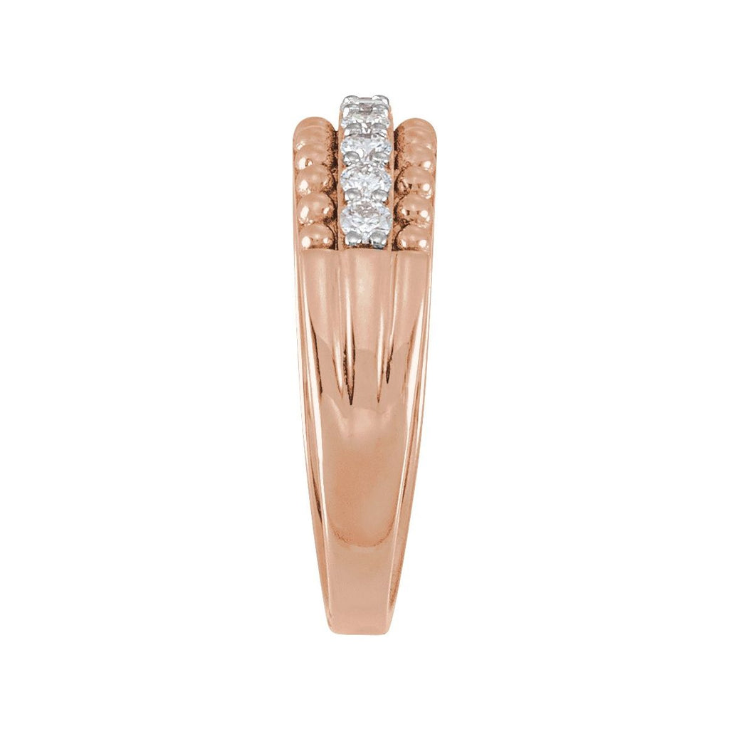 Beaded Anniversary Band