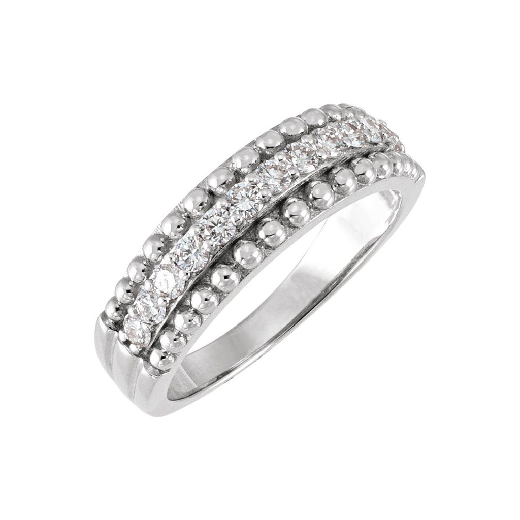 Beaded Anniversary Band