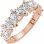 Accented Engagement Ring or Band