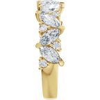 Accented Engagement Ring or Band