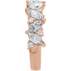 Accented Engagement Ring or Band