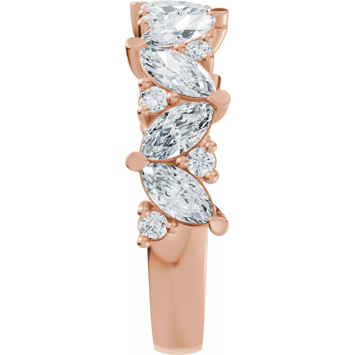 Accented Engagement Ring or Band
