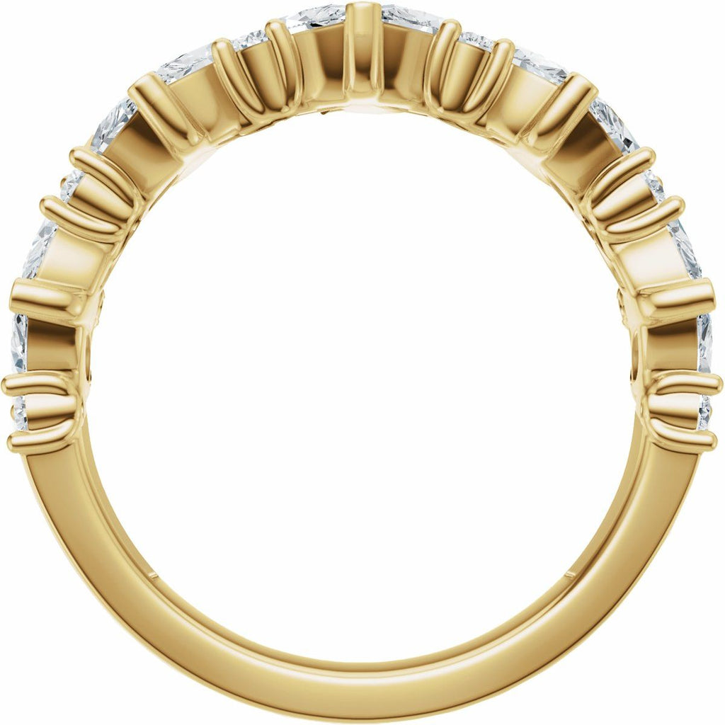 Accented Engagement Ring or Band