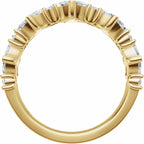 Accented Engagement Ring or Band