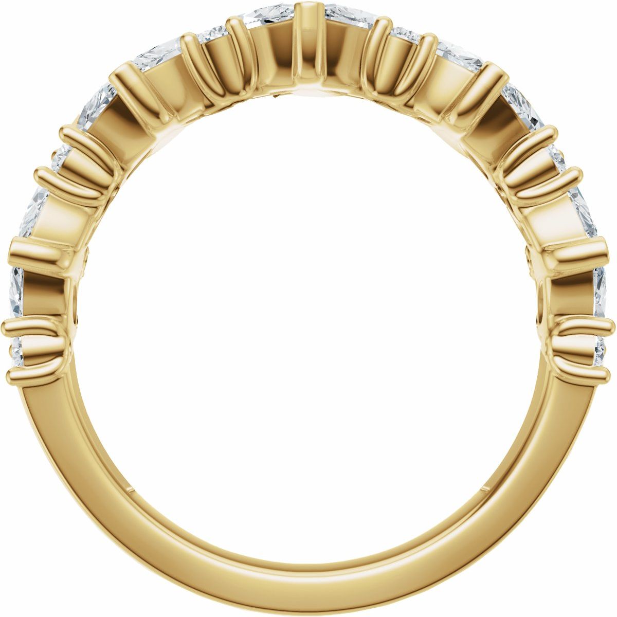 Accented Engagement Ring or Band