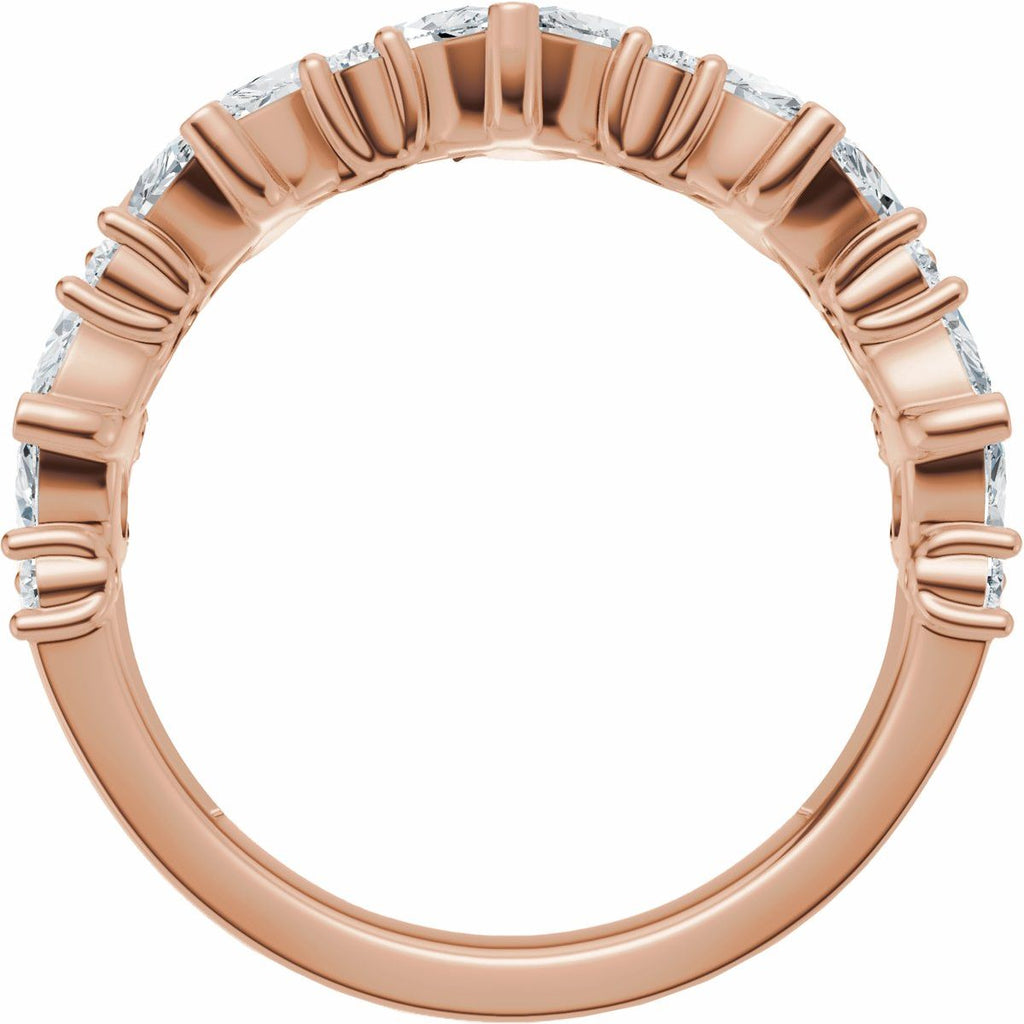 Accented Engagement Ring or Band