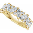 Accented Engagement Ring or Band