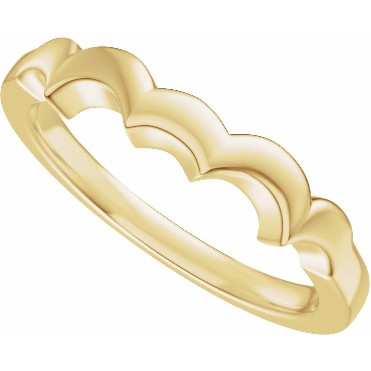 Bezel-Set Hidden Halo-Style Engagement Ring or Band