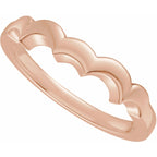 Bezel-Set Hidden Halo-Style Engagement Ring or Band