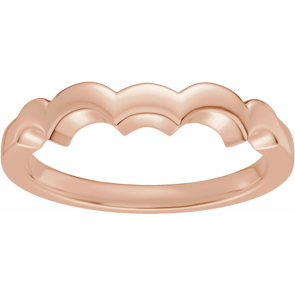 Bezel-Set Hidden Halo-Style Engagement Ring or Band