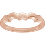 Bezel-Set Hidden Halo-Style Engagement Ring or Band