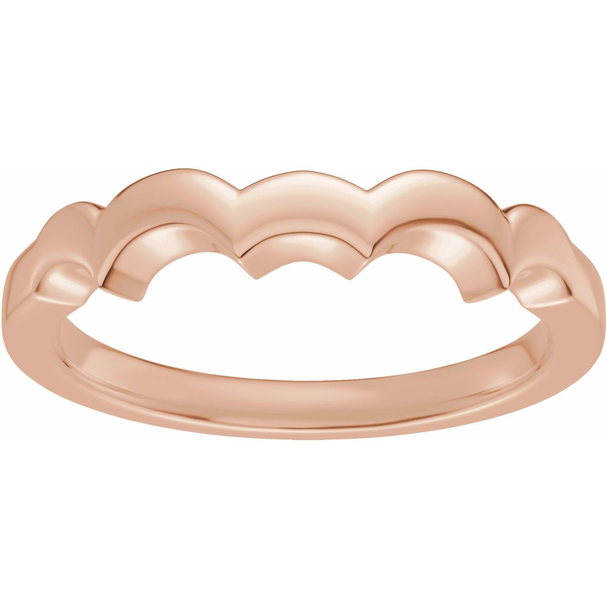 Bezel-Set Hidden Halo-Style Engagement Ring or Band
