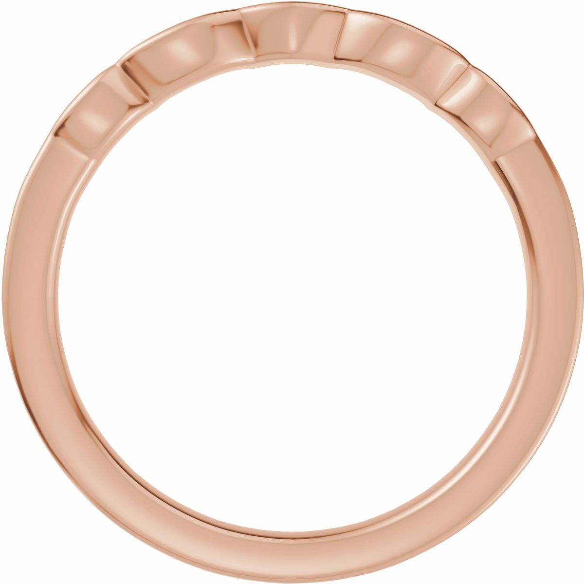 Bezel-Set Hidden Halo-Style Engagement Ring or Band