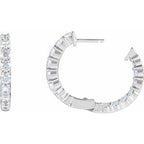 Inside-Outside Hoop Earrings