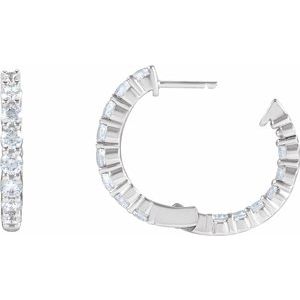 Inside-Outside Hoop Earrings