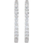 Inside-Outside Hoop Earrings