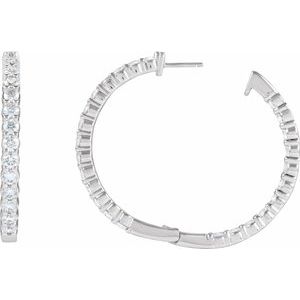 Inside-Outside Hoop Earrings