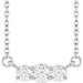 Three-Stone Necklace or Center