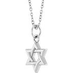 Star of David Necklace or Pendant