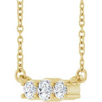 Three-Stone Necklace or Center