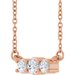 Three-Stone Necklace or Center