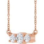 Three-Stone Necklace or Center