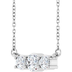 Three-Stone Necklace or Center