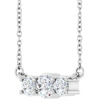 Three-Stone Necklace or Center