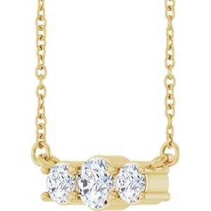 Three-Stone Necklace or Center