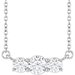 Three-Stone Necklace or Center