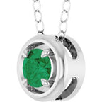 Solitaire Slide Pendant