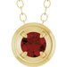 Solitaire Slide Pendant