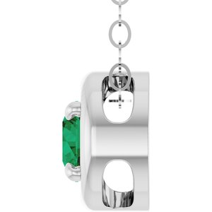 Solitaire Slide Pendant