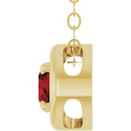 Solitaire Slide Pendant