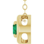 Solitaire Slide Pendant