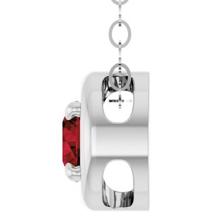 Solitaire Slide Pendant