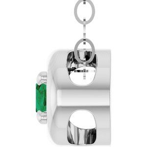Solitaire Slide Pendant