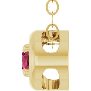 Solitaire Slide Pendant