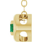 Solitaire Slide Pendant